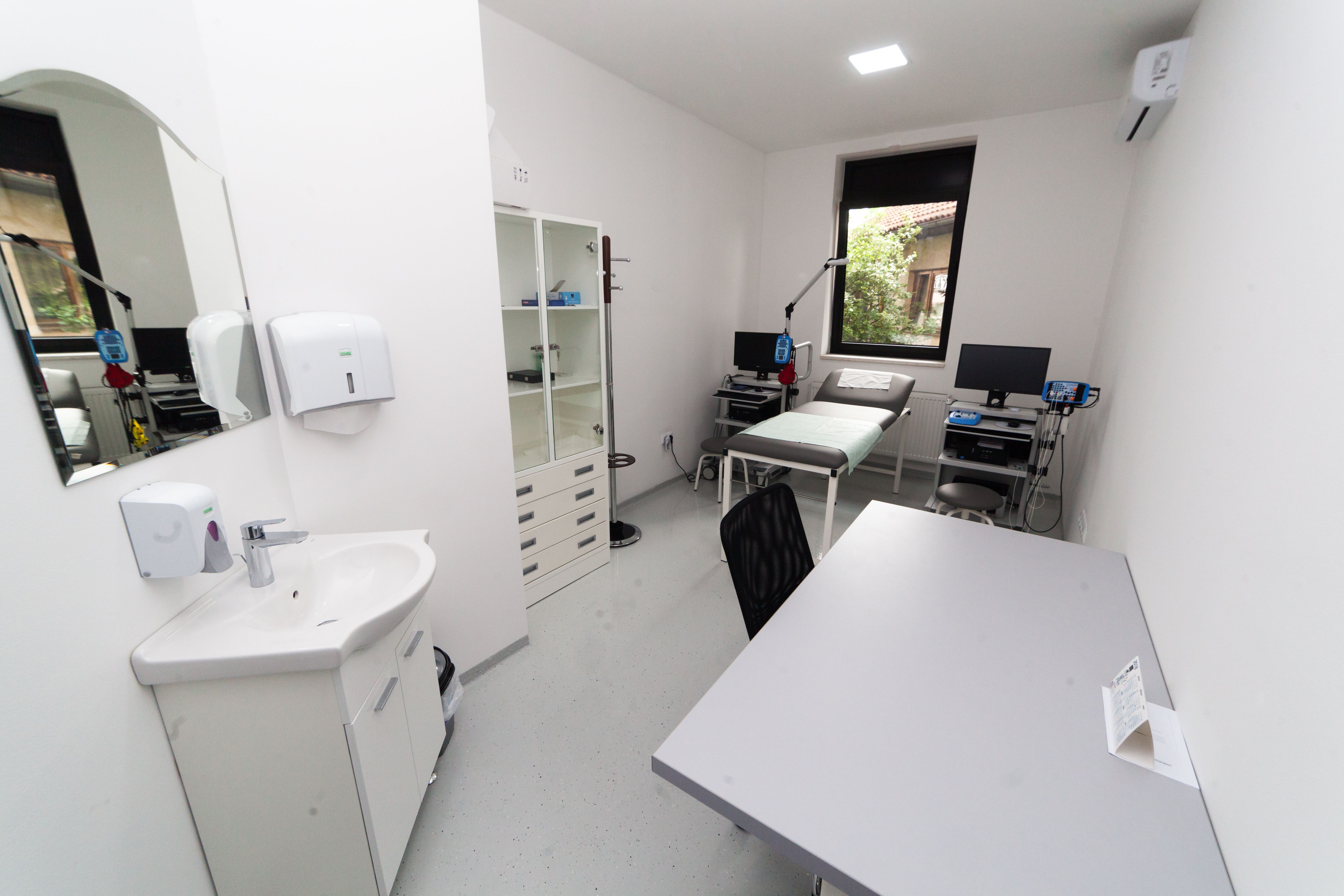 Examination room at Dr. Deepak Bhandari's clinic